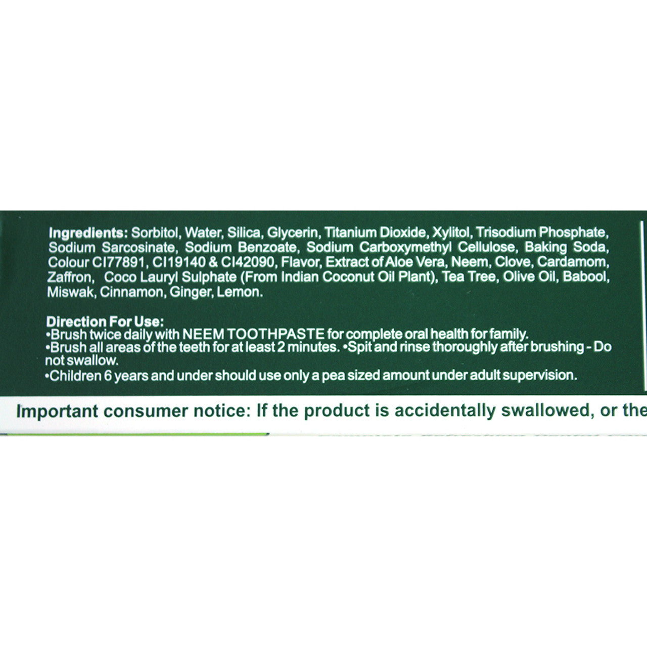 Ninon: Neem Toothpaste