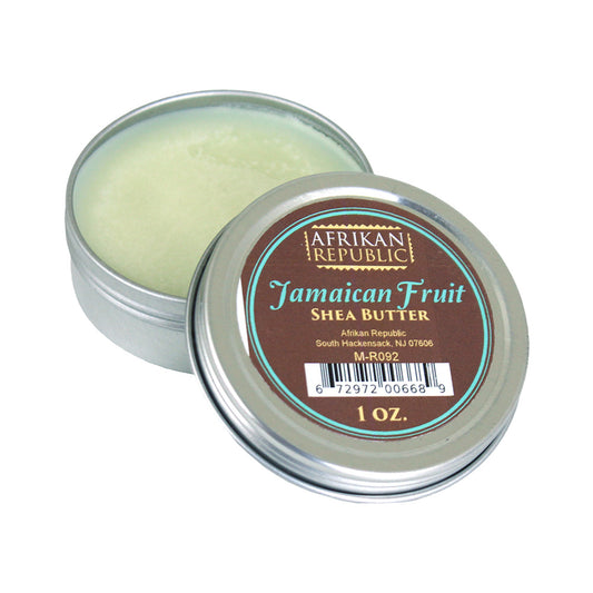 Afrikan Republic: Shea Butter - Jamaican Fruit: 1 oz.