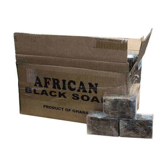 Raw Natural Black Soap Bar - Case Of 48