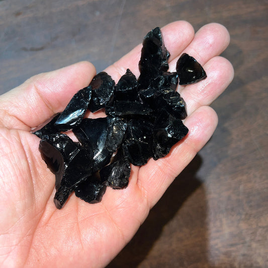 Small Black Obsidian Rough