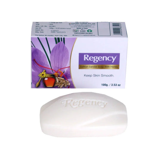 Regency: Saffron Sandal Honey Soap - 3.53 oz.