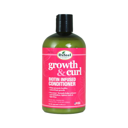 Growth & Curl Biotin Conditioner- 12 oz.