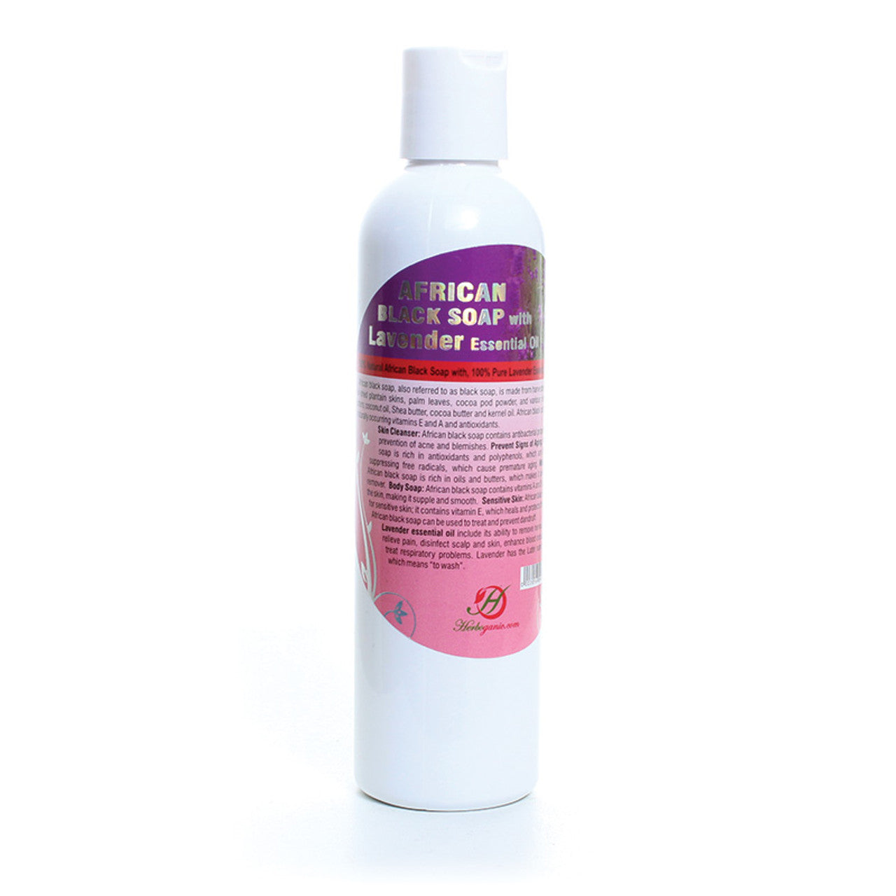 Lavender Liquid Black Soap: 8 oz