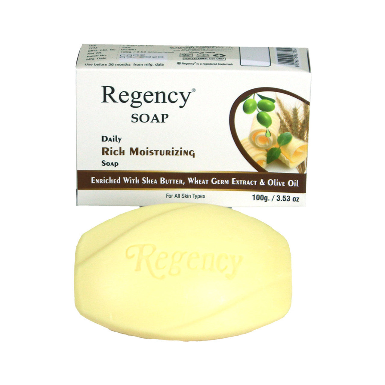 Regency: Daily Moisturizing Soap - 3.53 oz.